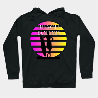 Beach Bound Surfer Summer Sunset Hoodie